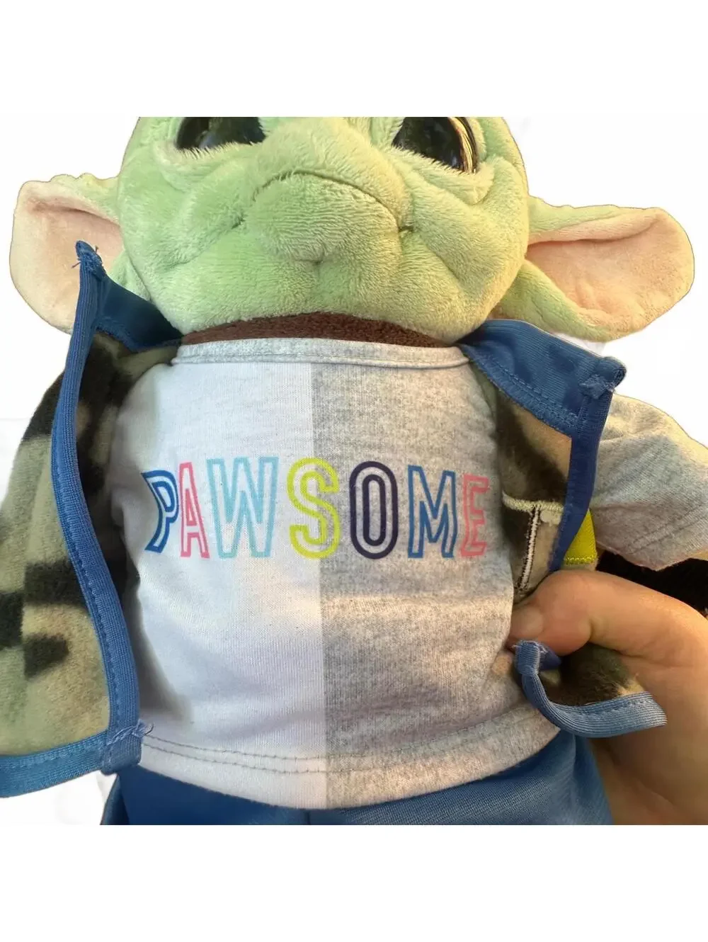 Grogu Build A Bear Baby Yoda The Child Stuffed Plush Mandalorian Star Wars BAB